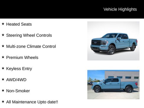 Used 2023 Ford F150 Lariat w/ Equipment Group 502A High image 21