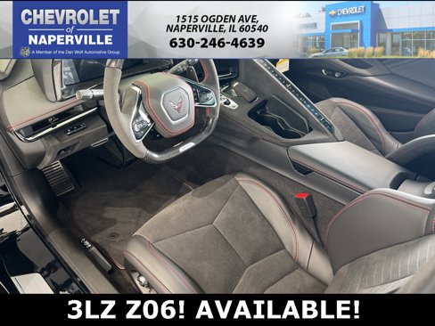 New 2025 Chevrolet Corvette Z06 w/ Stealth Interior Trim Package image 12