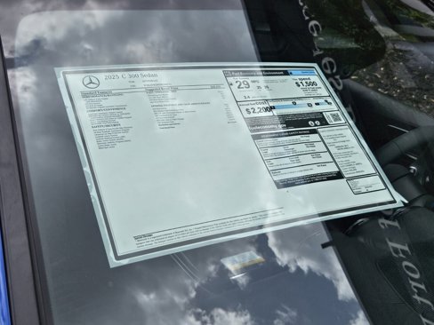 New 2025 Mercedes-Benz C 300 Sedan image 42