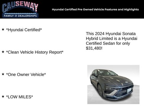 Used 2024 Hyundai Sonata Limited image 2
