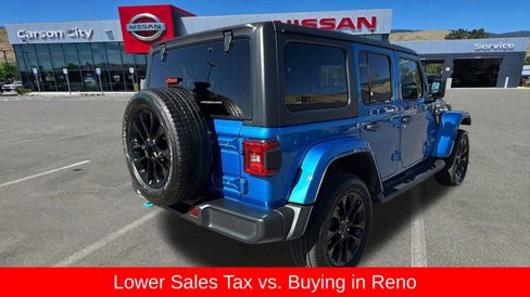 Used 2022 Jeep Wrangler Unlimited Sahara image 3