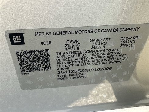 Used 2019 Chevrolet Impala LT w/ LT Convenience Package image 27