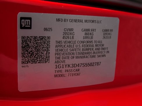 New 2025 Chevrolet Corvette E-Ray image 30