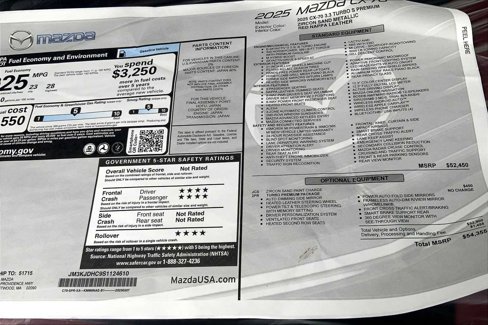 New 2025 MAZDA CX-70 3.3 Turbo S w/ Premium Package image 18