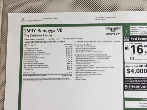 New 2025 Bentley Bentayga image 62