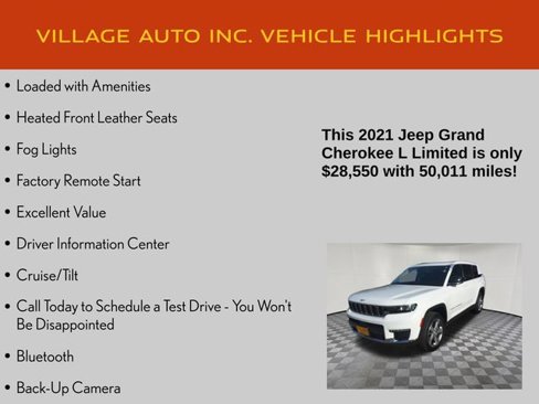 Used 2021 Jeep Grand Cherokee L Limited image 21