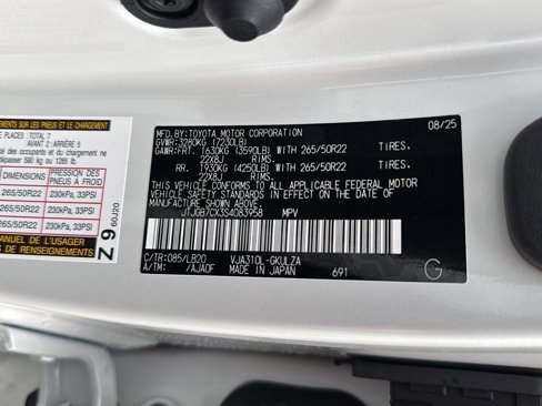 New 2025 Lexus LX 600 4WD w/ Luxury Package image 36