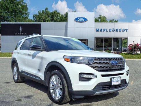 Certified 2022 Ford Explorer King Ranch w/ Class IV Trailer Tow Package image 1