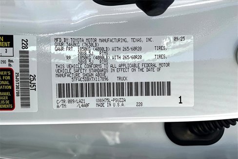 New 2026 Toyota Tundra 4x4 CrewMax Hybrid image 13