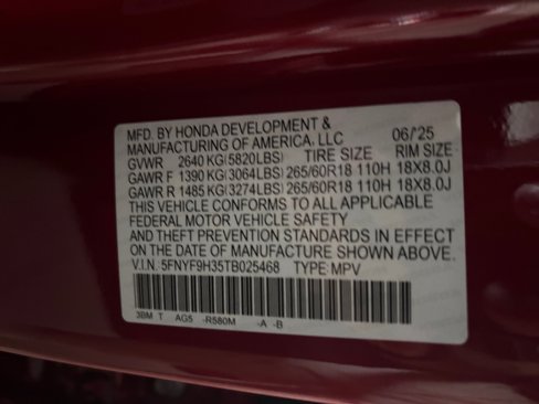 New 2026 Honda Passport RTL image 35