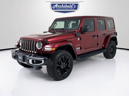 Used 2021 Jeep Wrangler Unlimited Sahara w/ Cold Weather Group image 3