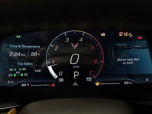 New 2025 Chevrolet Corvette Stingray Preferred Cpe w/ Stealth Interior Trim Package image 23