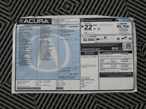 New 2026 Acura MDX w/ Technology Package image 9