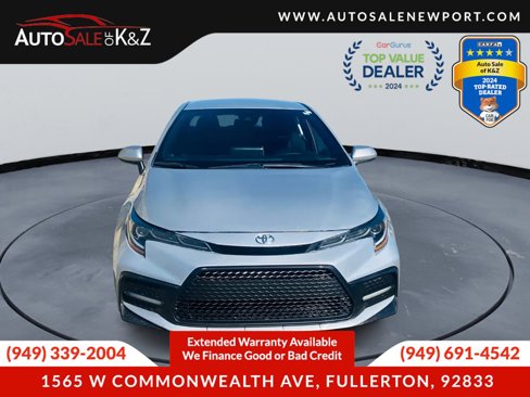 Used 2020 Toyota Corolla SE image 2