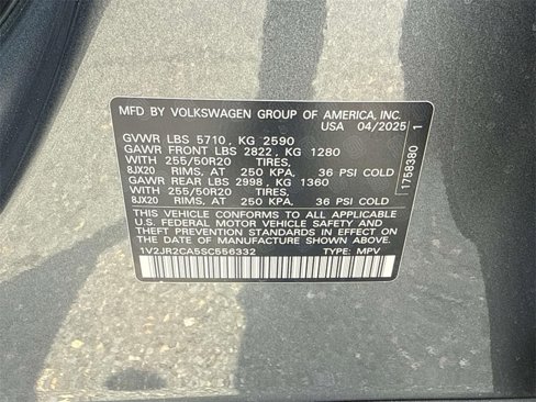 New 2025 Volkswagen Atlas SE image 26