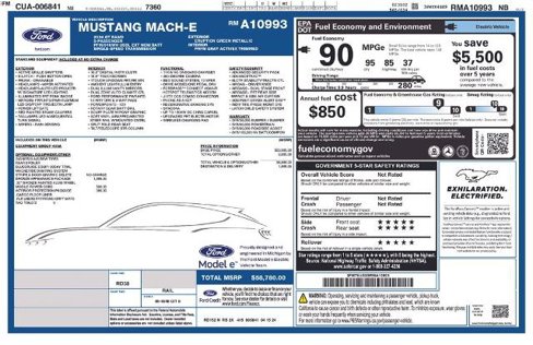Certified 2024 Ford Mustang Mach-E GT w/ Bronze Appearance Package image 3
