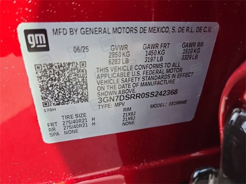 New 2025 Chevrolet Equinox EV RS image 33