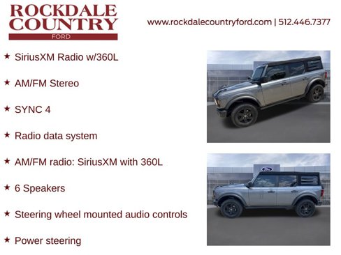 Used 2022 Ford Bronco Black Diamond image 7
