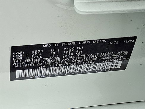 Certified 2025 Subaru Legacy Premium w/ Popular Package #1A image 26