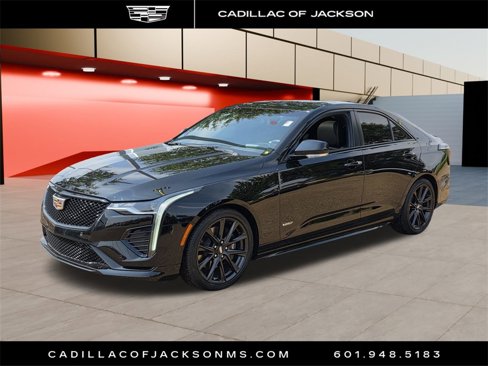 Used 2022 Cadillac CT4 V w/ Navigation Package image 1