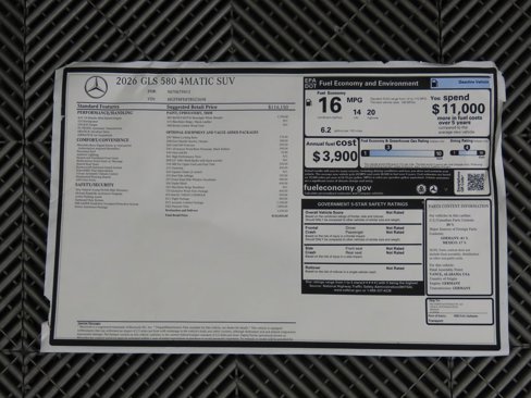 New 2026 Mercedes-Benz GLS 580 4MATIC image 9