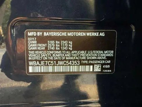 Used 2018 BMW 540i xDrive image 30
