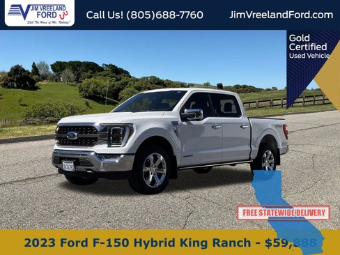 Certified 2023 Ford F150 King Ranch w/ Equipment Group 601A High image 1