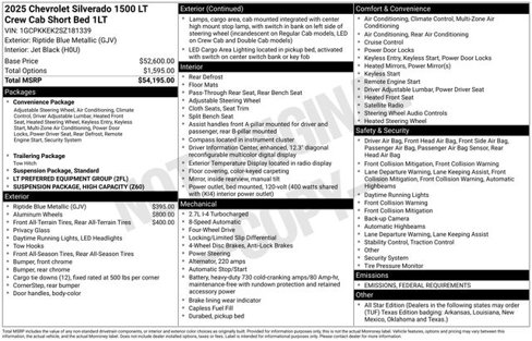 Certified 2025 Chevrolet Silverado 1500 LT image 2
