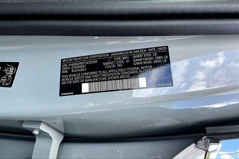 New 2026 Volvo XC90 B6 Plus w/ Protection Package Premier image 12