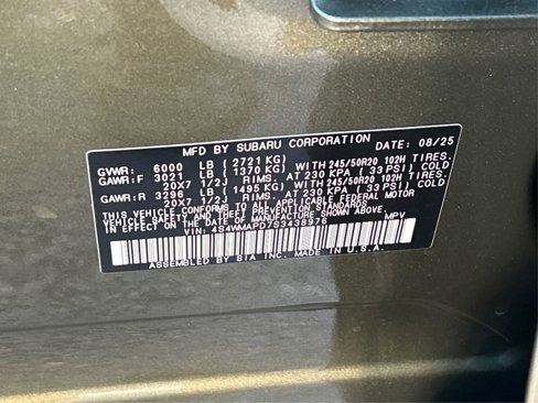 New 2025 Subaru Ascent Limited image 18