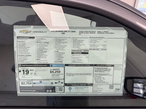 New 2025 Chevrolet Colorado Z71 w/ Z71 Convenience Package 2 image 30