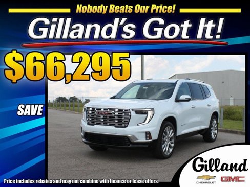 New 2026 GMC Acadia Denali w/ Super Cruise Package image 1