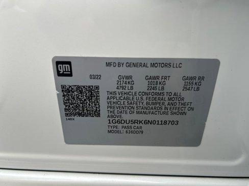 Used 2022 Cadillac CT5 Sport w/ Parking Package image 34