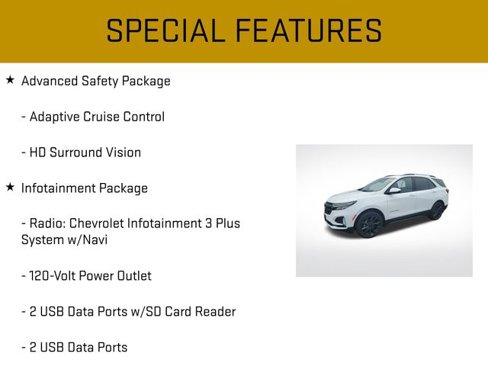 Used 2022 Chevrolet Equinox RS w/ RS Leather Package image 14