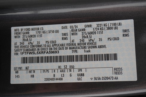 Used 2024 Ford F150 Lariat w/ Equipment Group 502A High image 38