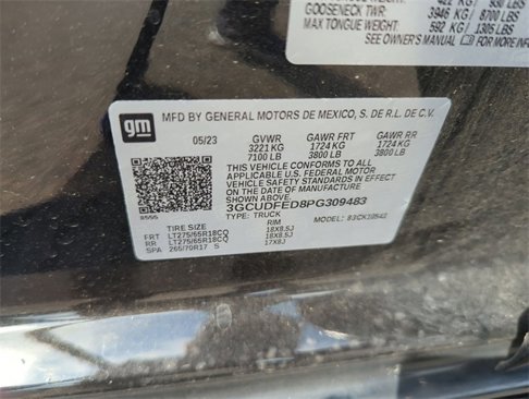 Certified 2023 Chevrolet Silverado 1500 LT Trail Boss w/ Protection Package image 33
