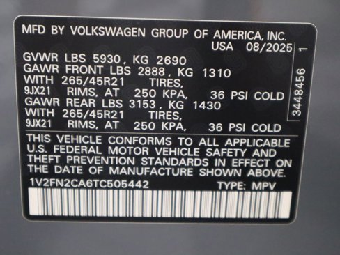 New 2026 Volkswagen Atlas SEL Premium R-Line image 36