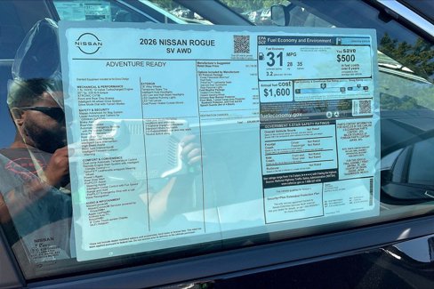 New 2026 Nissan Rogue SV w/ SV Premium Package image 13