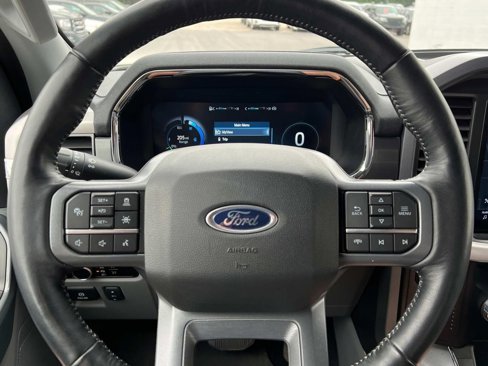 Used 2023 Ford F150 Lightning XLT w/ Equipment Group 312A High image 16