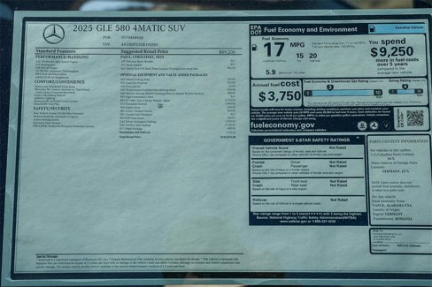 New 2025 Mercedes-Benz GLE 580 4MATIC image 27