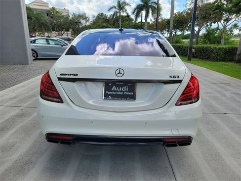 Used 2017 Mercedes-Benz S 63 AMG 4MATIC Sedan w/ Warmth & Comfort Package image 8