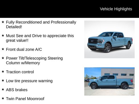 Used 2023 Ford F150 Lariat w/ Equipment Group 502A High image 26