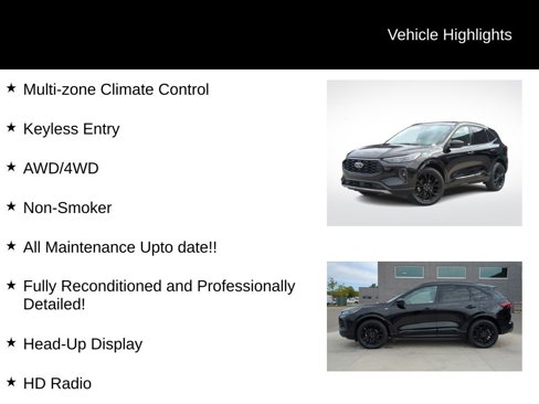 Certified 2024 Ford Escape ST-Line Elite w/ Premium Technology Package image 16