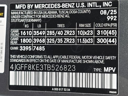 New 2026 Mercedes-Benz GLS 63 AMG 4MATIC image 37