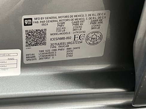 Used 2024 GMC Sierra 1500 AT4 image 68