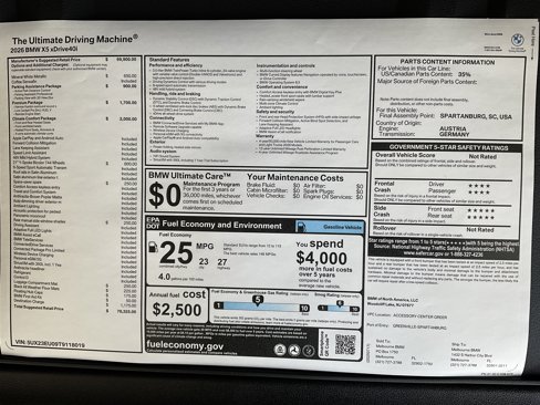 New 2026 BMW X5 xDrive40i w/ Climate Comfort Package image 36