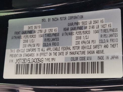 Used 2020 MAZDA CX-9 Grand Touring image 33