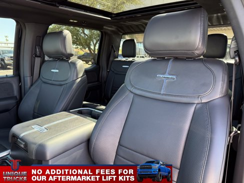 Used 2025 Ford F450 Platinum w/ Camper Package image 19
