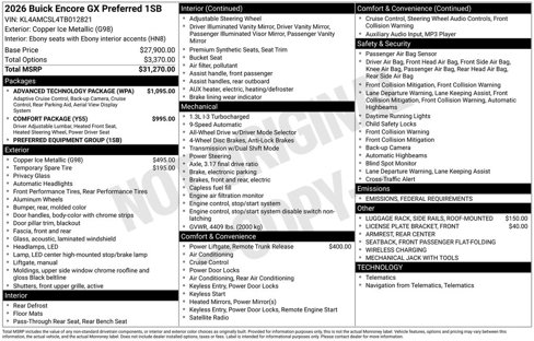 New 2026 Buick Encore GX Preferred w/ Advanced Technology Package image 4