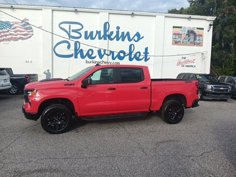 New 2026 Chevrolet Silverado 1500 Custom Trail Boss w/ Dark Appearance Package image 1